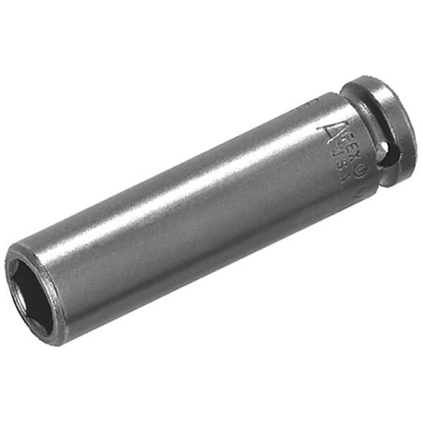 Apex 22MM35-D 22mm 12-Point Extra Long Impact Socket, 1/2'' Square Drive