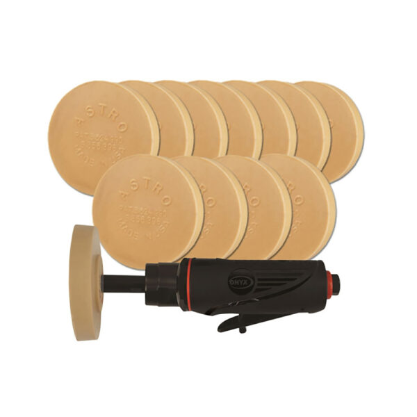 232 Astro Pneumatic ONYX Pinstripe Removal Kit with Onyx Pinstripe Removal Tool (#203) and 12 Smart Eraser Pads (#400E)