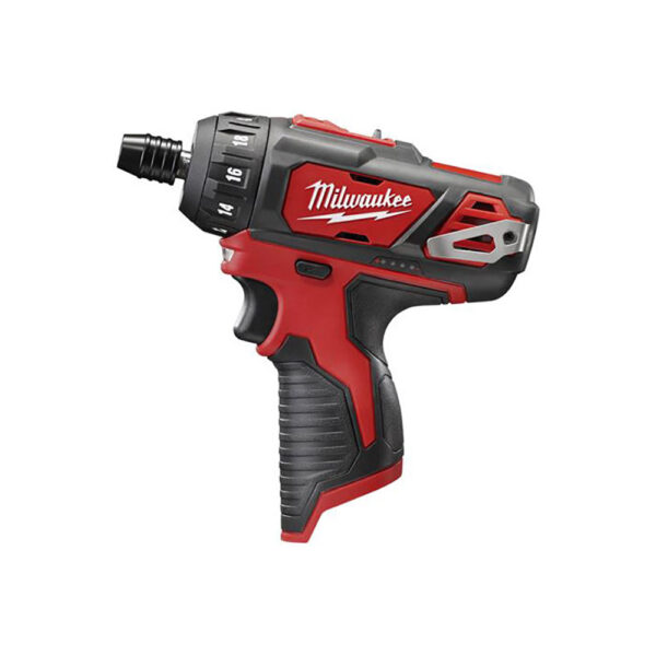 2406-20 Milwaukee M12 1/4'' Hex 2-Speed Screwdriver (Tool Only)