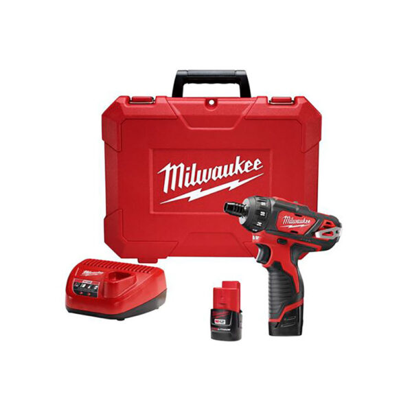 2406-22 Milwaukee M12 FUEL 1/4'' Hex 2-Speed Screwdriver Kit