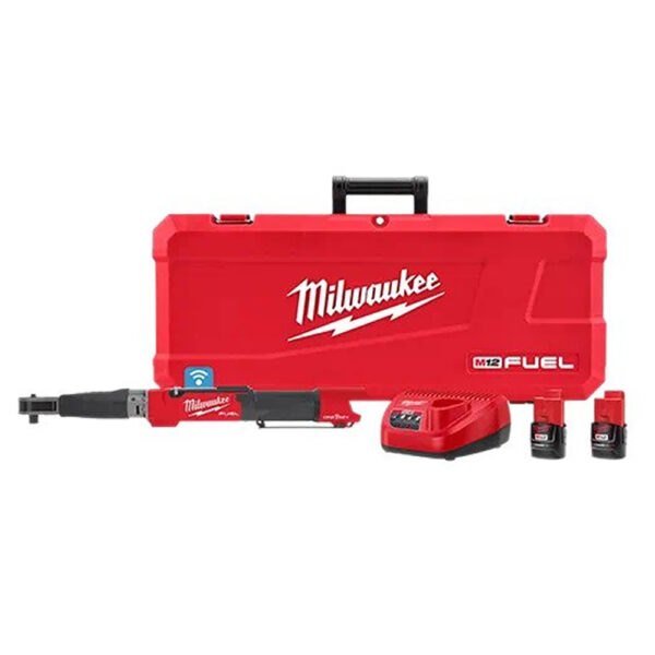 2465-22 Milwaukee M12 FUEL 3/8'' Digital Torque Wrench w/ ONE-KEY Kit