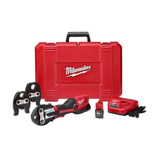 2473-22 Milwaukee M12 FORCE LOGIC Press Tool Kit with Jaws