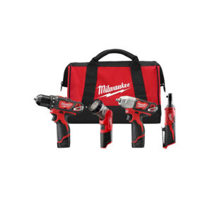 Milwaukee 4 Piece Combo Kits