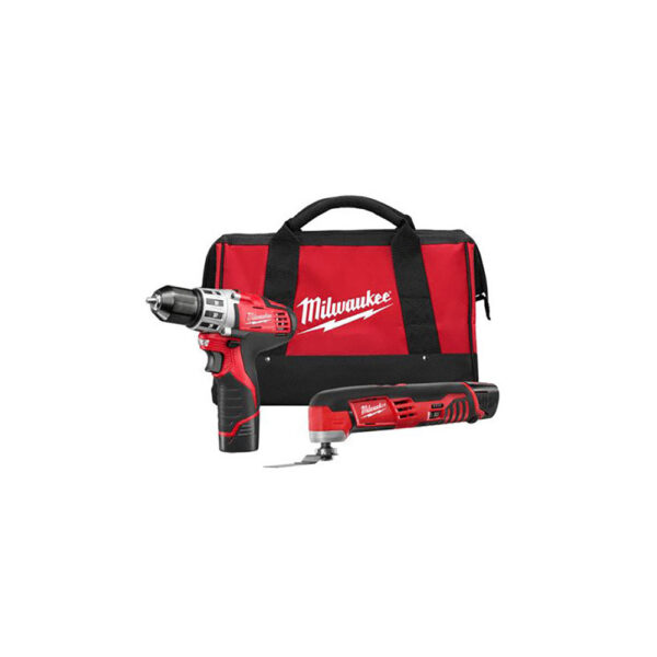 2495-22 Milwaukee M12 Cordless LITHIUM-ION 2-Tool Combo Kit