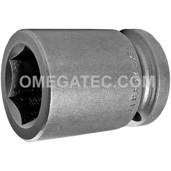 Apex 24MM17 24mm 6-Point Standard Impact Socket, 3/4'' Square Drive