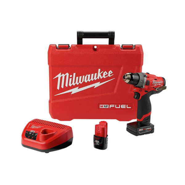 2504-22 Milwaukee M12 FUEL 1/2'' Hammer Drill Kit