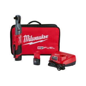 2558-22 Milwaukee M12 FUEL 1/2'' Ratchet 2 Battery Kit