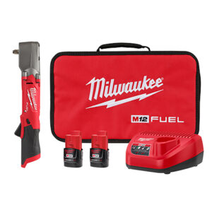 2564-22 Milwaukee M12 FUEL 3/8'' Right Angle Impact Wrench w/ Friction Ring Kit