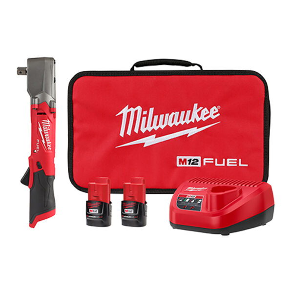 2565P-22 Milwaukee M12 FUEL 1/2'' Right Angle Impact Wrench w/ Pin Detent Kit