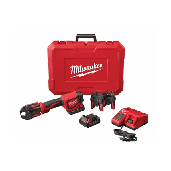 2674-22C Milwaukee M18 Short Throw Press Tool Kit with PEX Crimp Jaws