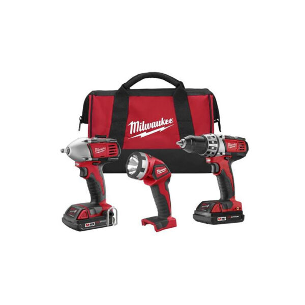 2691-23 Milwaukee M18 Cordless LITHIUM-ION 3-Tool Combo Kit