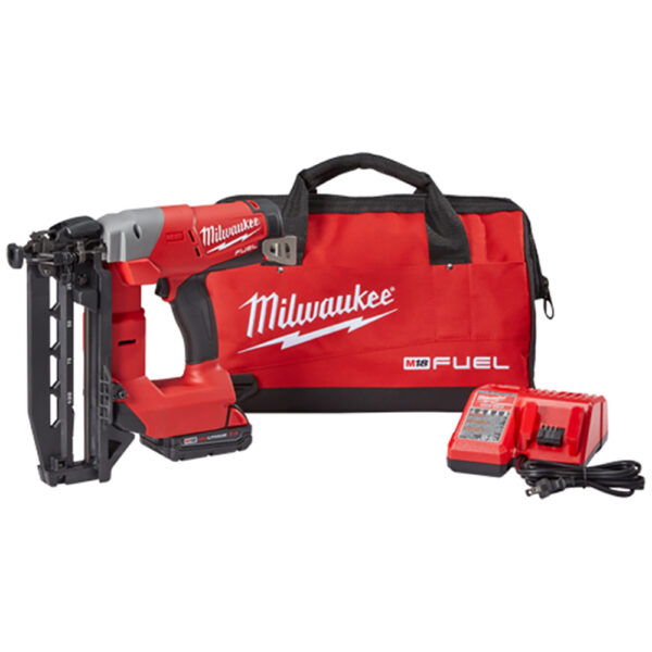 2741-21CT Milwaukee M18 FUEL 16ga Straight Finish Nailer Kit