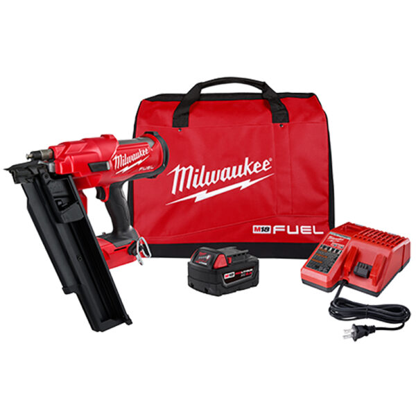2744-21 Milwaukee M18 FUEL 21 Degree Framing Nailer Kit