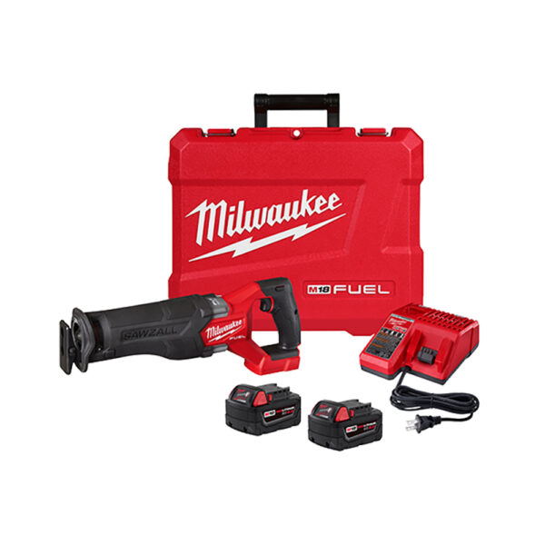 2821-22 Milwaukee M18 FUEL SAWZALL Reciprocating Saw - 2 Battery XC5.0 Kit