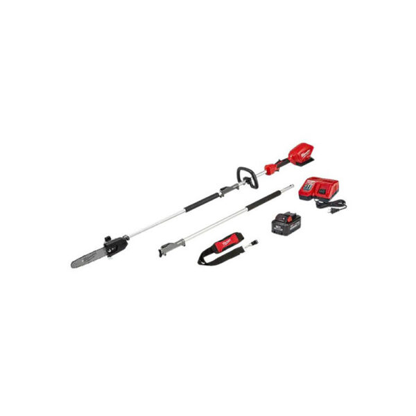 2825-21PS Milwaukee M18 FUEL 10'' Pole Saw Kit w/ QUIK-LOK Attachment Capability