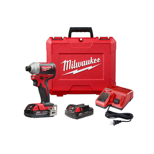 2850-22CT Milwaukee M18 1/4'' Hex Impact Driver Kit