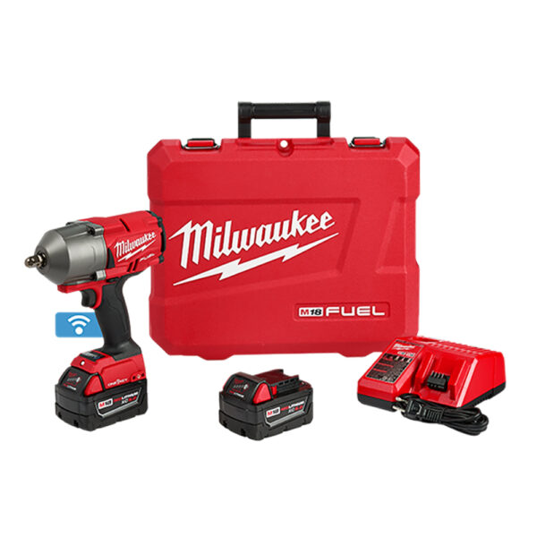 2864-22 Milwaukee M18 FUEL w/ ONE-KEY High Torque Impact Wrench 3/4'' Friction Ring Kit