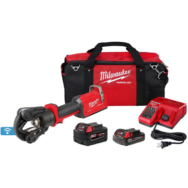 2876-22 Milwaukee M18 FORCE LOGIC 11T Dieless Latched Linear Utility Crimper