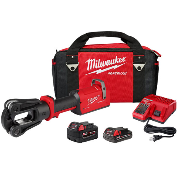 2878-22 Milwaukee M18 FORCE LOGIC 12T Latched Linear Crimper