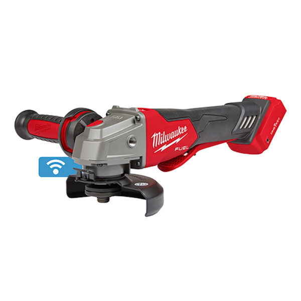2882-20 Milwaukee M18 FUEL 4-1/2''/5'' Braking Grinder w/ONE-KEY Paddle Switch, No Lock