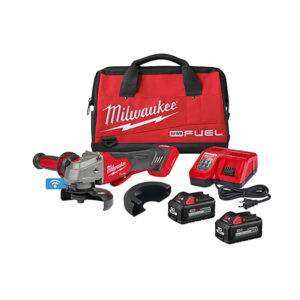 2882-22 Milwaukee M18 FUEL 4-1/2''/5'' Braking Grinder w/ONE-KEY Paddle Switch, No Lock