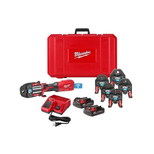 2922-22M Milwaukee M18 FORCE LOGIC Press Tool Kit w/ One-Key with 1/4''-7/8'' Streamline ACR Jaws