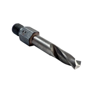 #2HSSH High Speed Steel, Short Length 1/4-28 Threaded Shank Adapter Drills, Size: #2, NAS965-B