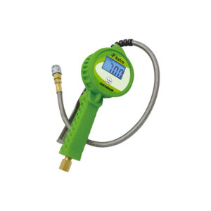 3018GR Astro Pneumatic Digital Tire Inflator W/ Stainless Steel Hose & Push-Lock Coupler Chuck - Green