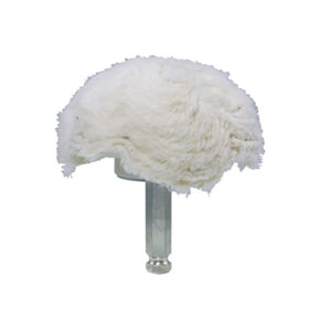 3059-04 Astro Pneumatic 4'' 100% Cotton Mushroom Shaped Buff