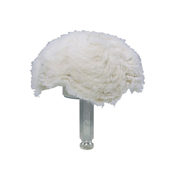 3059-04 Astro Pneumatic 4'' 100% Cotton Mushroom Shaped Buff
