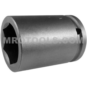 Apex 30MM25 30mm 6-Point Long Impact Socket, 1/2'' Square Drive