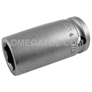Apex 3114 7/16'' 6-Point Standard Impact Socket, 3/8'' Square Drive