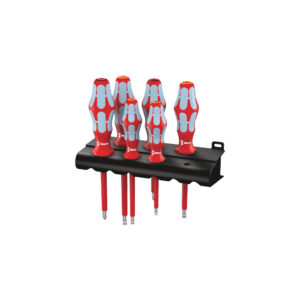Wera 05022745001 3165 i VDE Insulated Stainless Steel Screwdriver Set 6 Piece