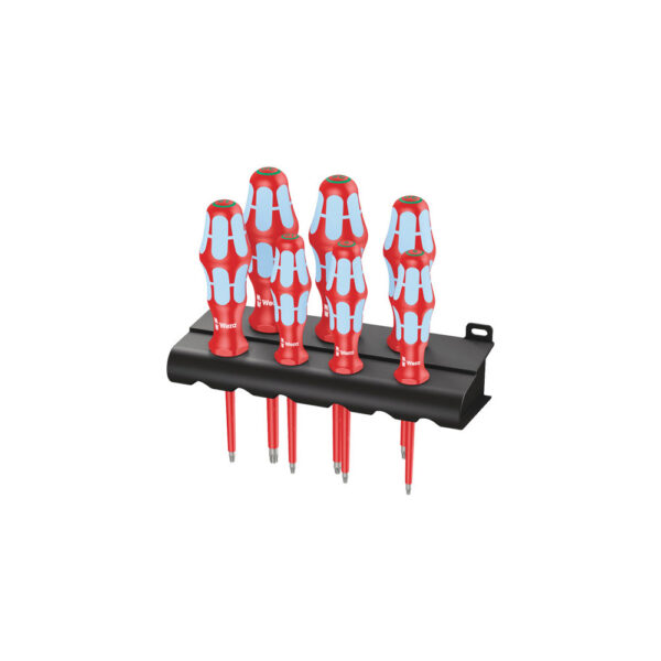 Wera 05022767001 3167 i VDE Insulated Stainless Steel Screwdriver Set 7 Piece