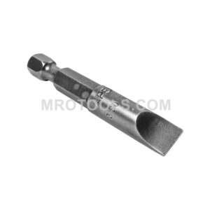 Apex 320-5X Slotted Power Drive Bits, 1/4'' Hex Drive