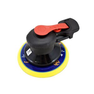 322P Astro Pneumatic ONYX 6'' Finishing Palm Sander with 6'' PU PSA Backing Pad - 3/16'' Stroke