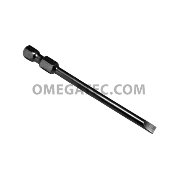 Apex 323-0X Slotted Power Drive Bits, 1/4'' Hex Drive