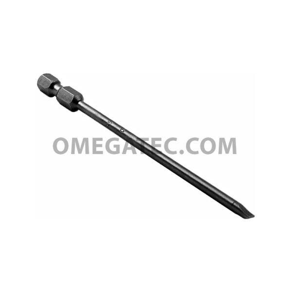 Apex 324-00X Slotted Power Drive Bits, 1/4'' Hex Drive