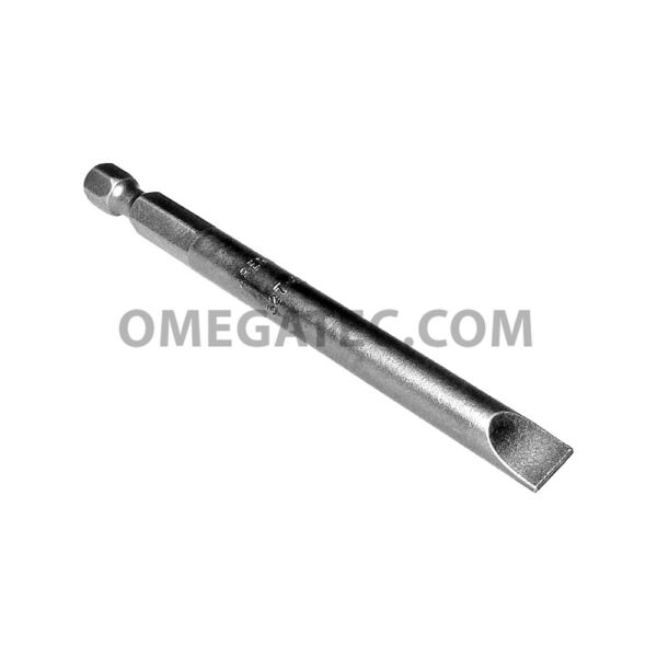 Apex 327-4X Slotted Power Drive Bits, 1/4'' Hex Drive