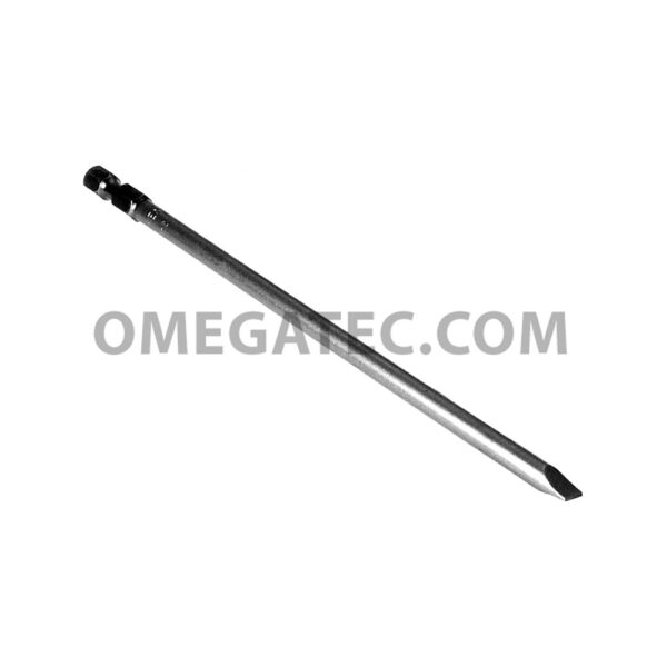 Apex 328-20X Slotted Power Drive Bits, 1/4'' Hex Drive