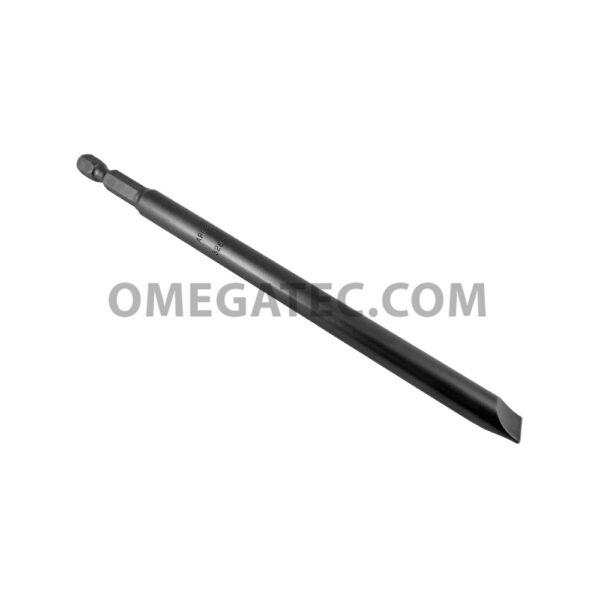 Apex 328-6X Slotted Power Drive Bits, 1/4'' Hex Drive