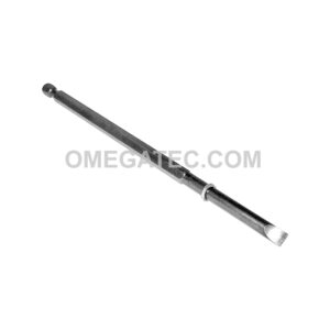 Apex 328-MX Long Slotted Power Drive Bits, 1/4'' Hex Drive