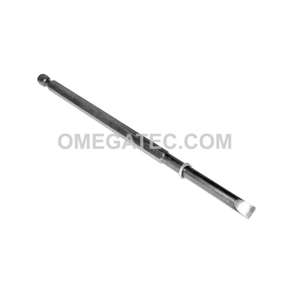 Apex 328-MX Long Slotted Power Drive Bits, 1/4'' Hex Drive