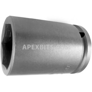 Apex 32MM25 32mm 6-Point Long Impact Socket, 1/2'' Square Drive