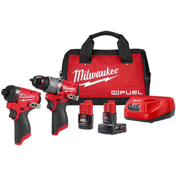 3497-22 Milwaukee M12 FUEL 2-Tool Combo Kit