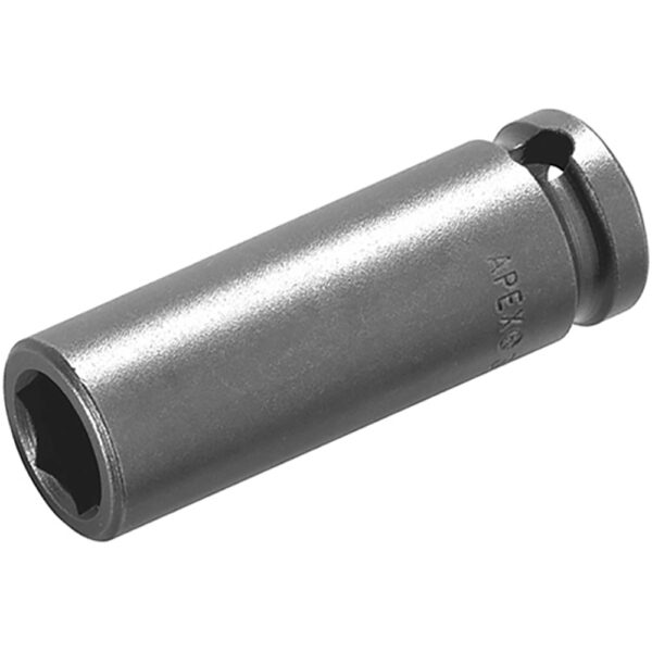 Apex 3510 5/16'' 6-Point Long Impact Socket, Thin Wall, 3/8'' Square Drive