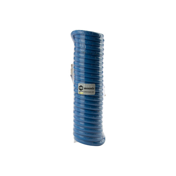 Mountz 360030 Coil Air Hose - Polyurethane 8mm ID - 6m w/ Swivel Ends