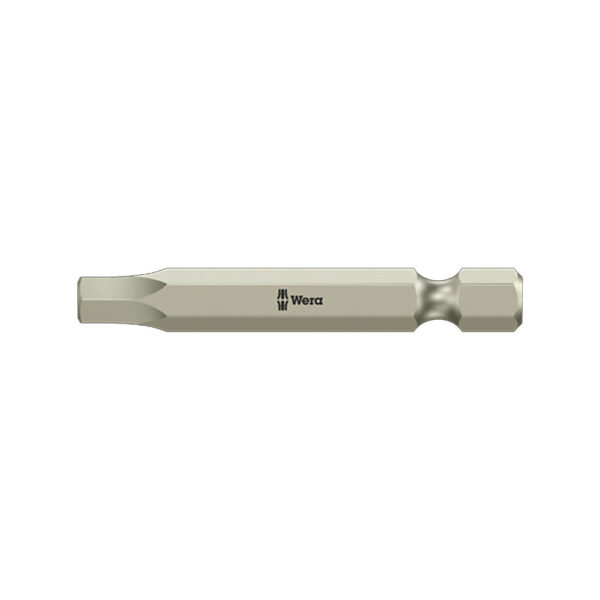 Wera 05071108001 3840/4 Stainless Steel Hex Socket Power Drive Bit