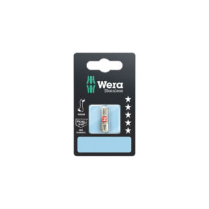 Wera 05073611001 3851/1 TS SB Stainless Steel 1/4'' Hex Phillips Insert Bit