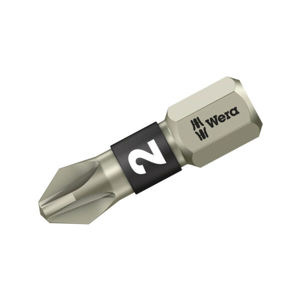 Wera 05071020001 3855/1 TS Stainless Steel Pozidriv Insert Bit